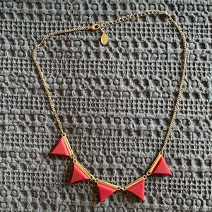 Red/gold statement Opia necklace!